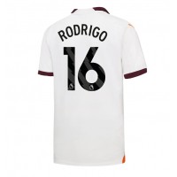 Manchester City Rodri Hernandez #16 Vonkajší futbalový dres 2023-24 Krátky Rukáv